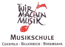 Logo Musikschule Coesfeld, Billerbeck, Rosendahl